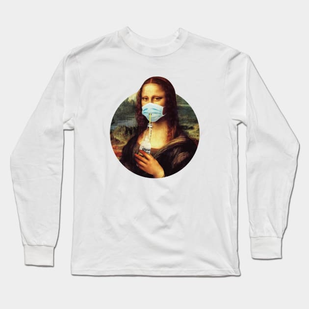 Mona Lisa Long Sleeve T-Shirt by hayatininevreni